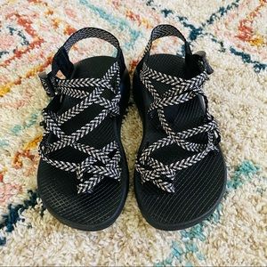 Chaco Women's Sandals with Black and White Straps